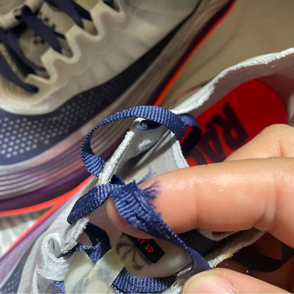 NIKE translucent Zoom Fly SP lightweight women’s sneakers Size 4.5 - Picture 9 of 9